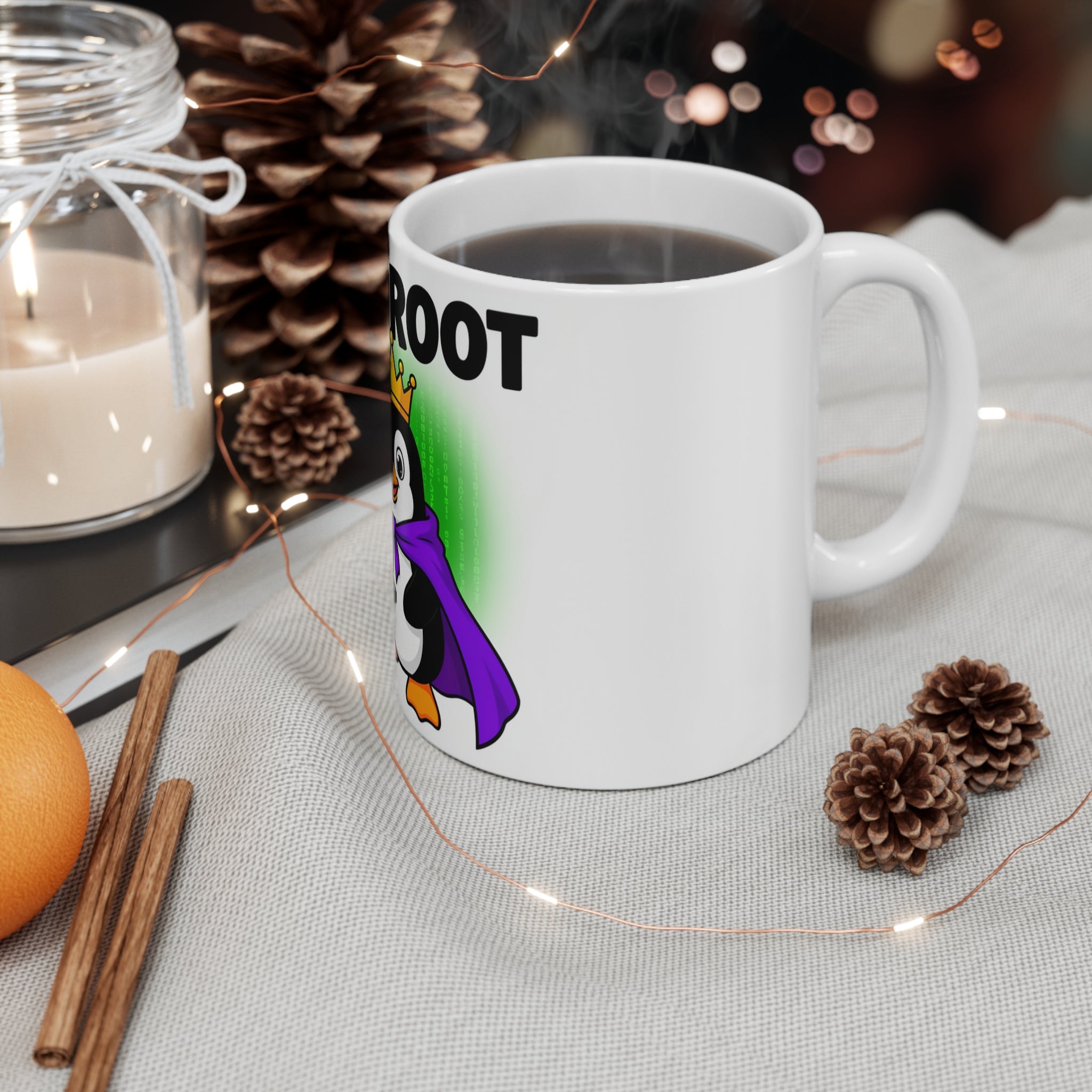 I am Root - Mug11 (PixelPunch) - Full Wrap