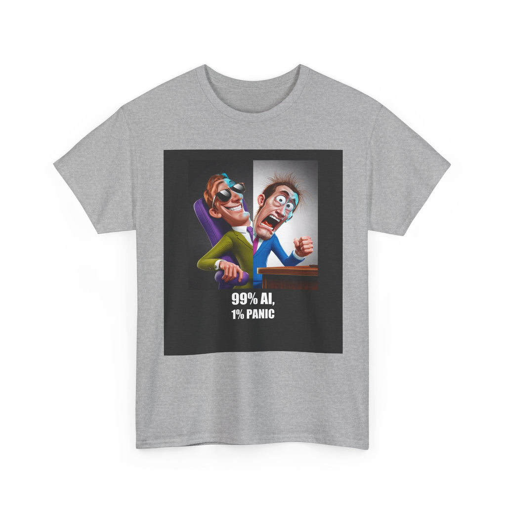 99% AI, 1% PANIC - Shirt (PixelPunch)