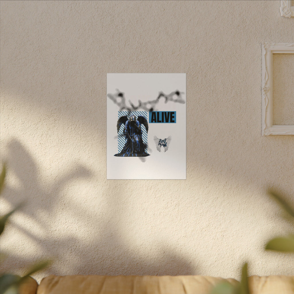 Alone But Alive - Canvas Print