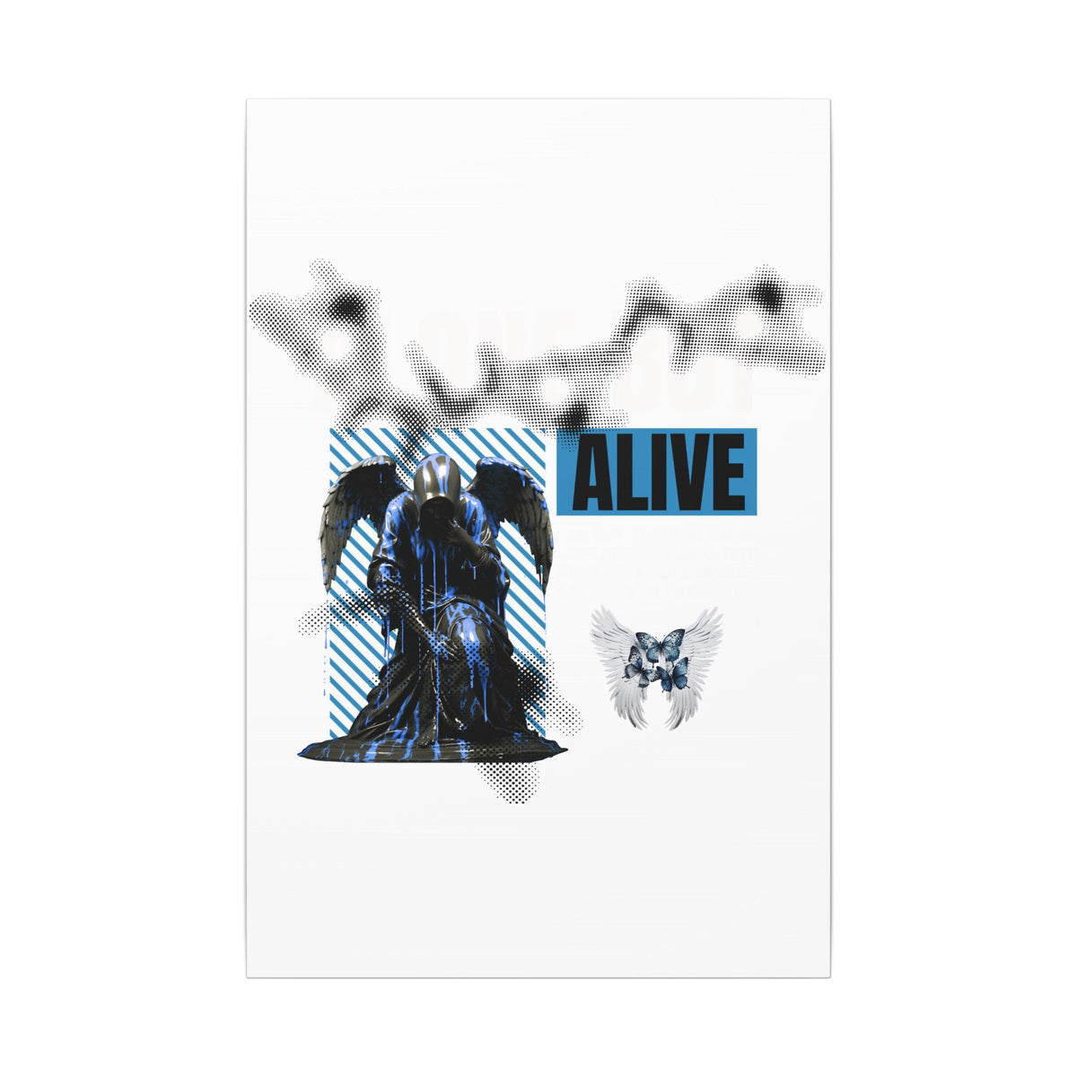 Alone But Alive - Canvas Print