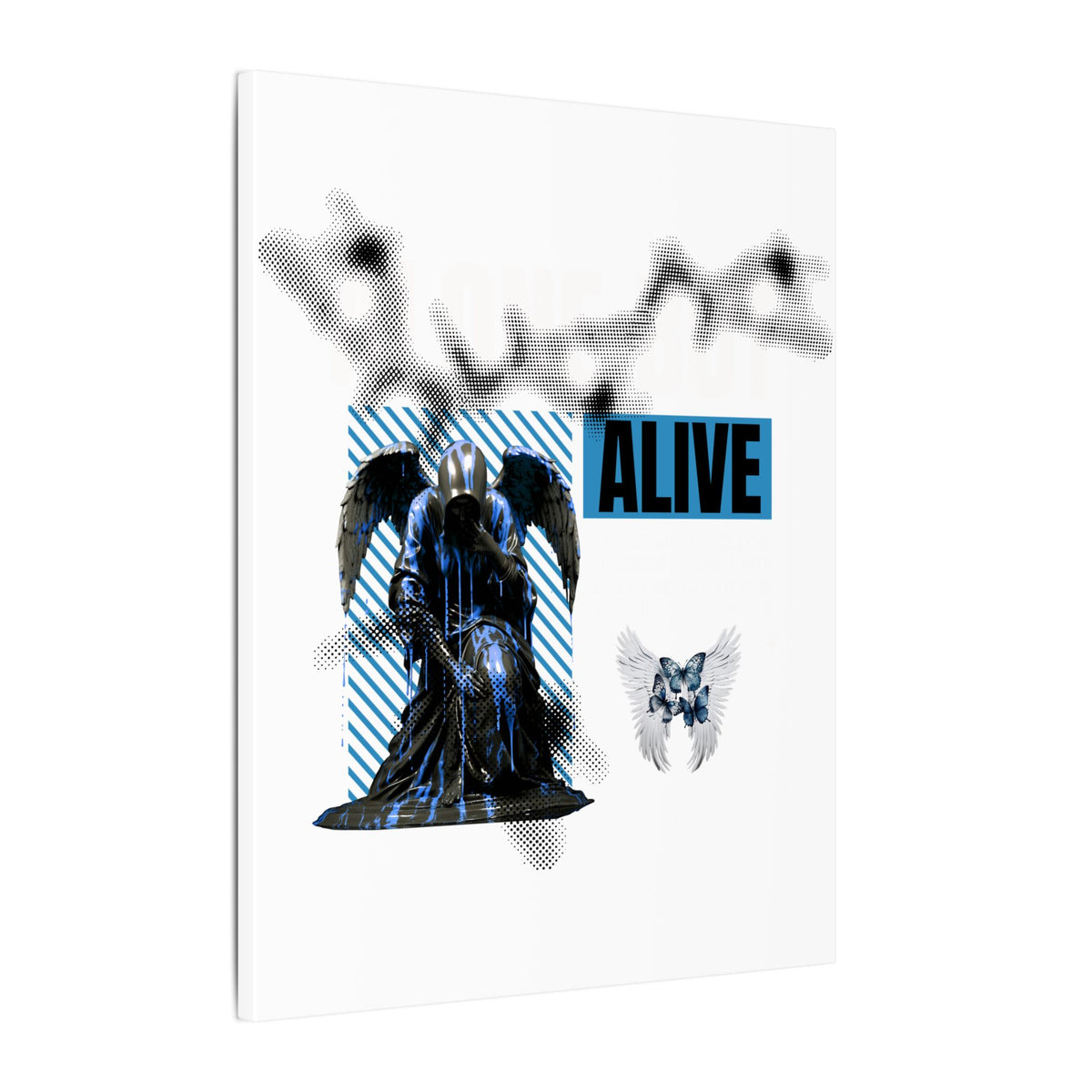 Alone But Alive - Canvas Print