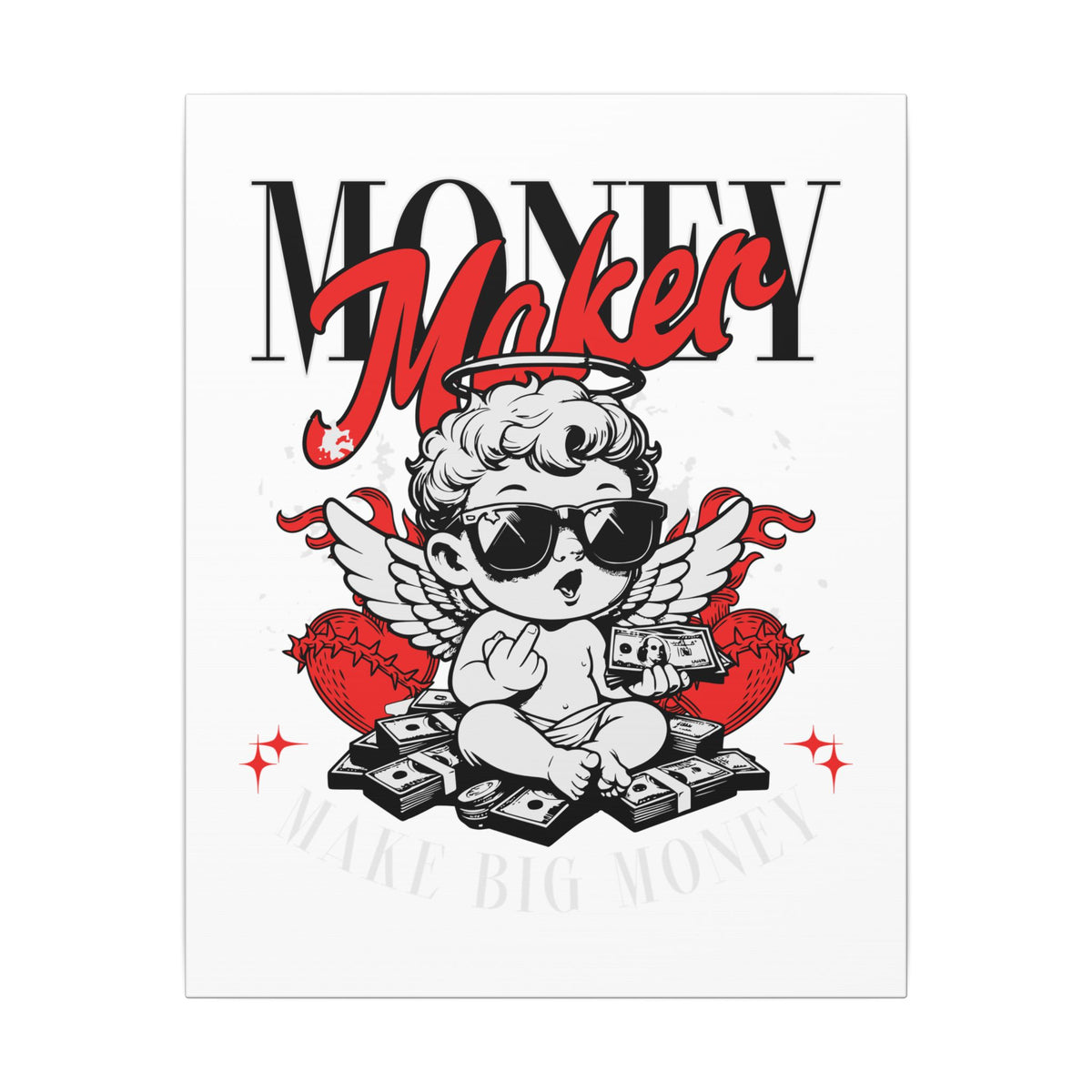 Money Maker - Canvas Print