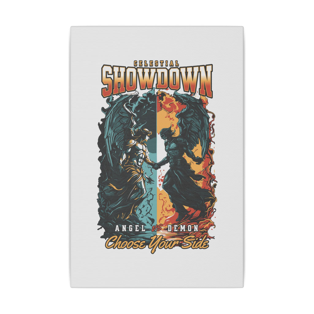 Celestial Showdown - Canvas Print