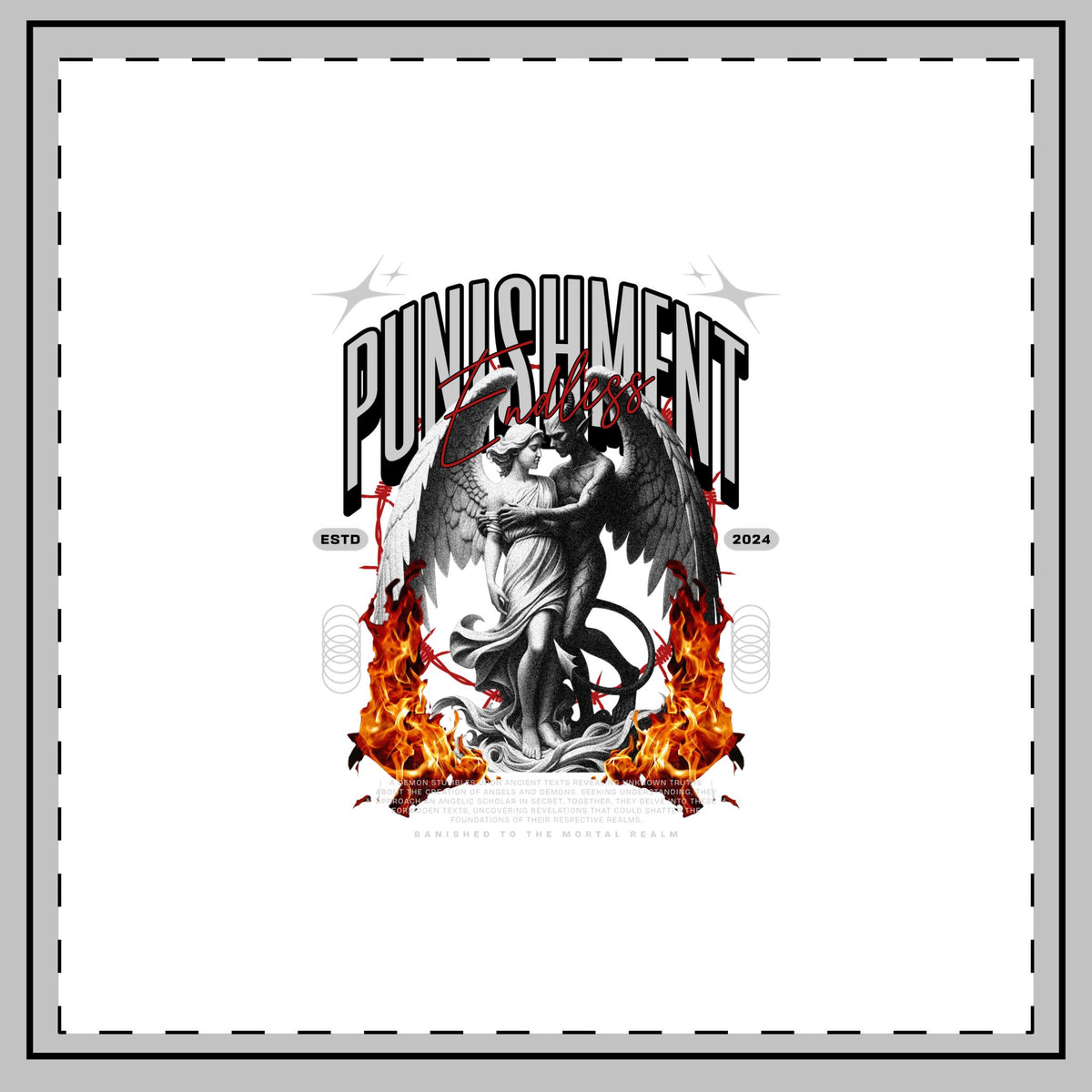Punishment - Throw Pillow