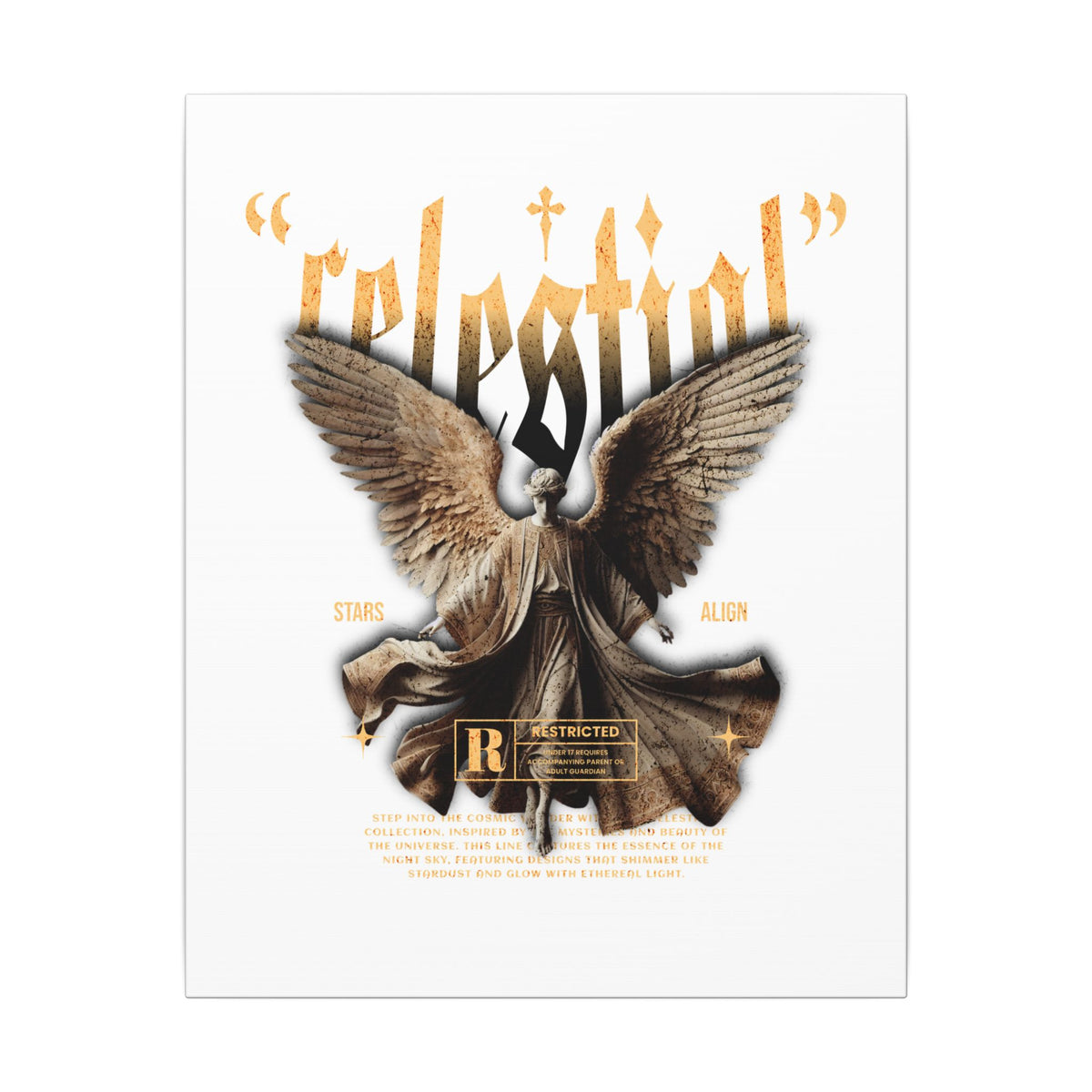 Wing & Bone - Canvas Print
