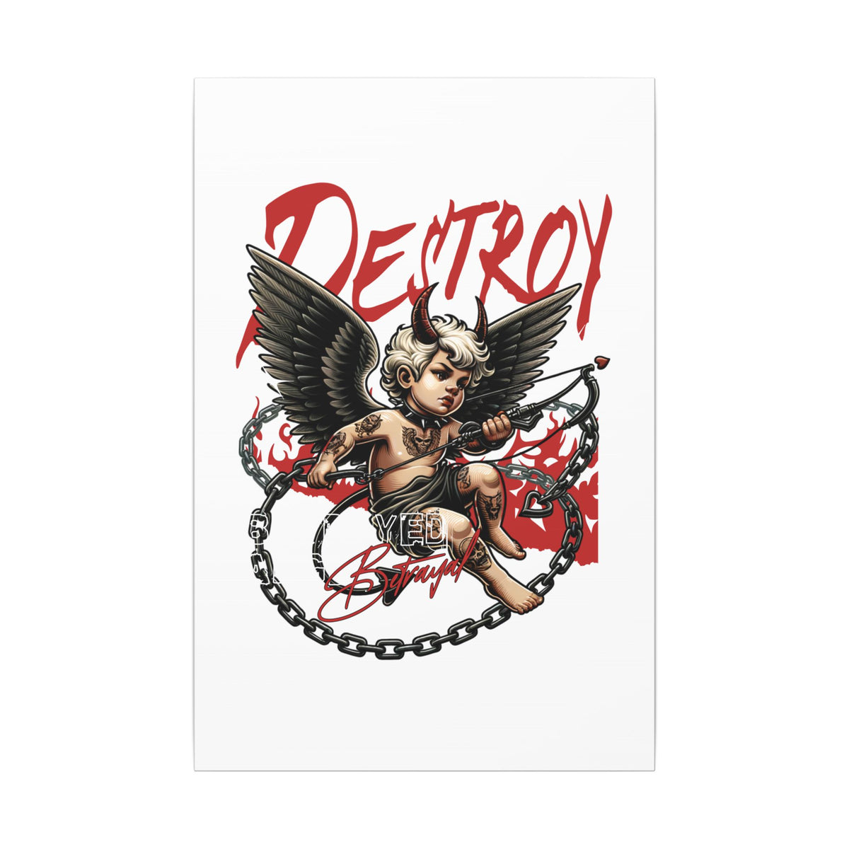 Destroy - Canvas Print