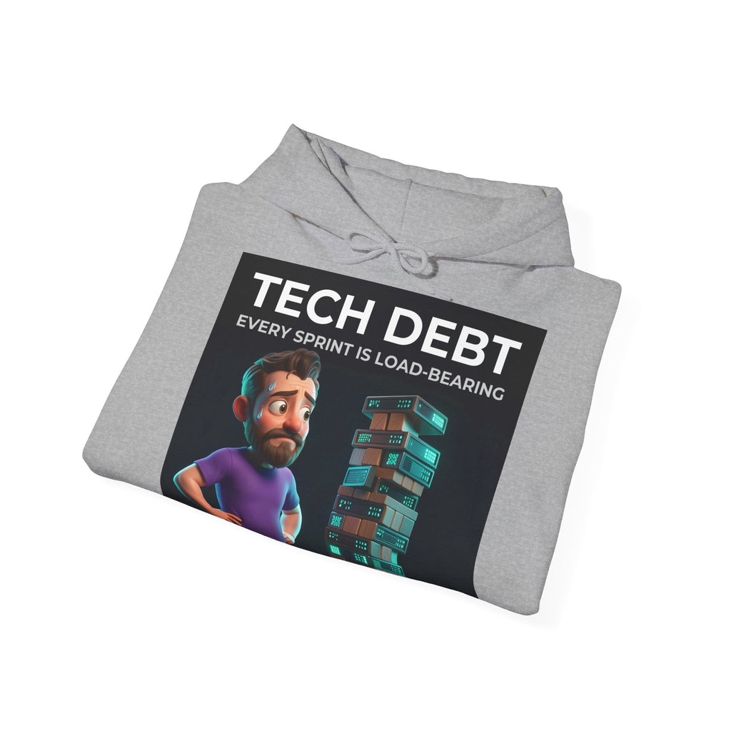 Tech Debt Jenga - Hoodie (PixelPunch)