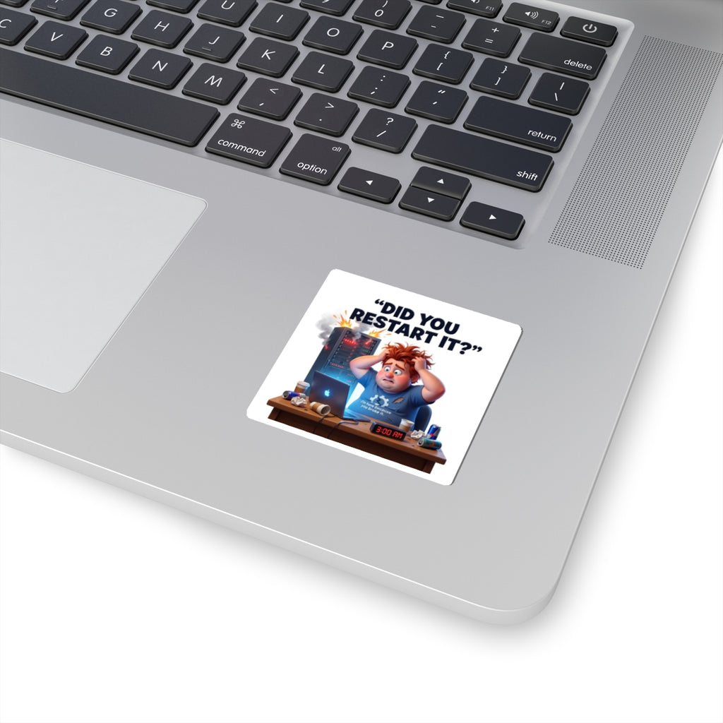 Did You Restart It? - Sticker (PixelPunch)