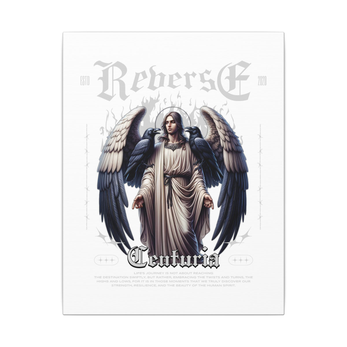 Reverse - Canvas Print