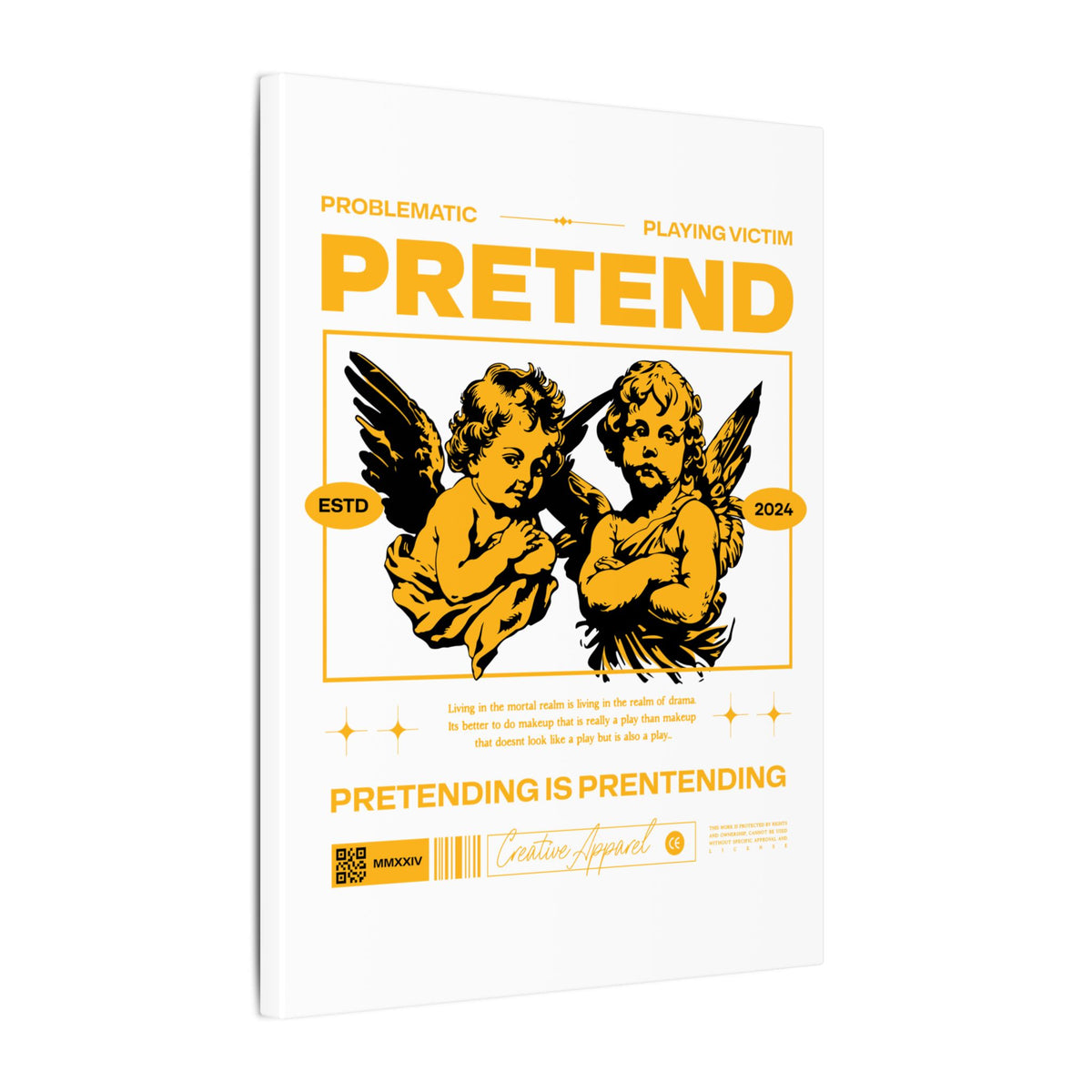 Pretend - Canvas Print