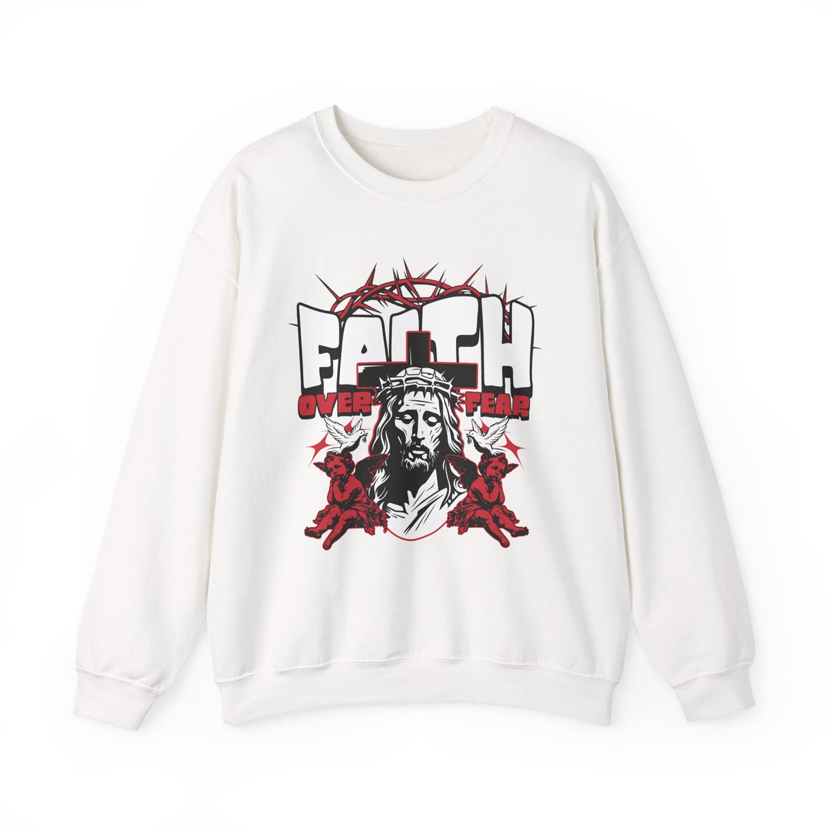 Faith Over Fear - Crewneck Sweatshirt