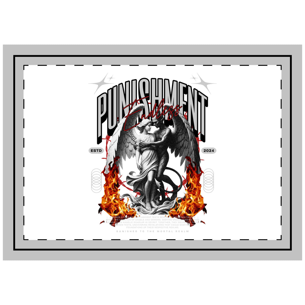Punishment - Throw Pillow