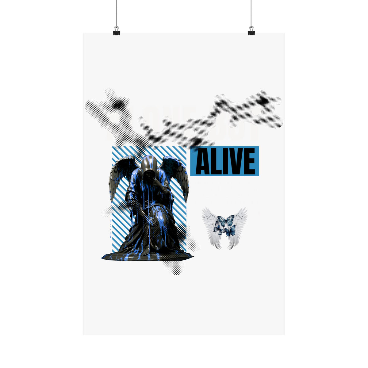 Alone But Alive - Poster