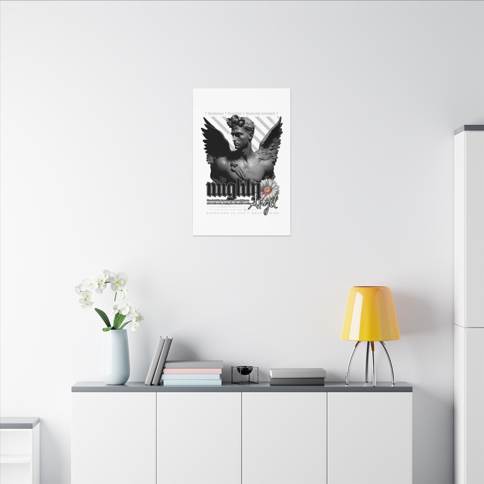 Mighty Angel - Canvas Print