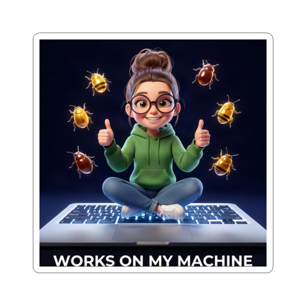 Works On My Machine - Sticker (PixelPunch)