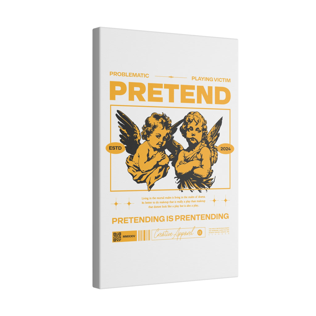Pretend - Canvas Print