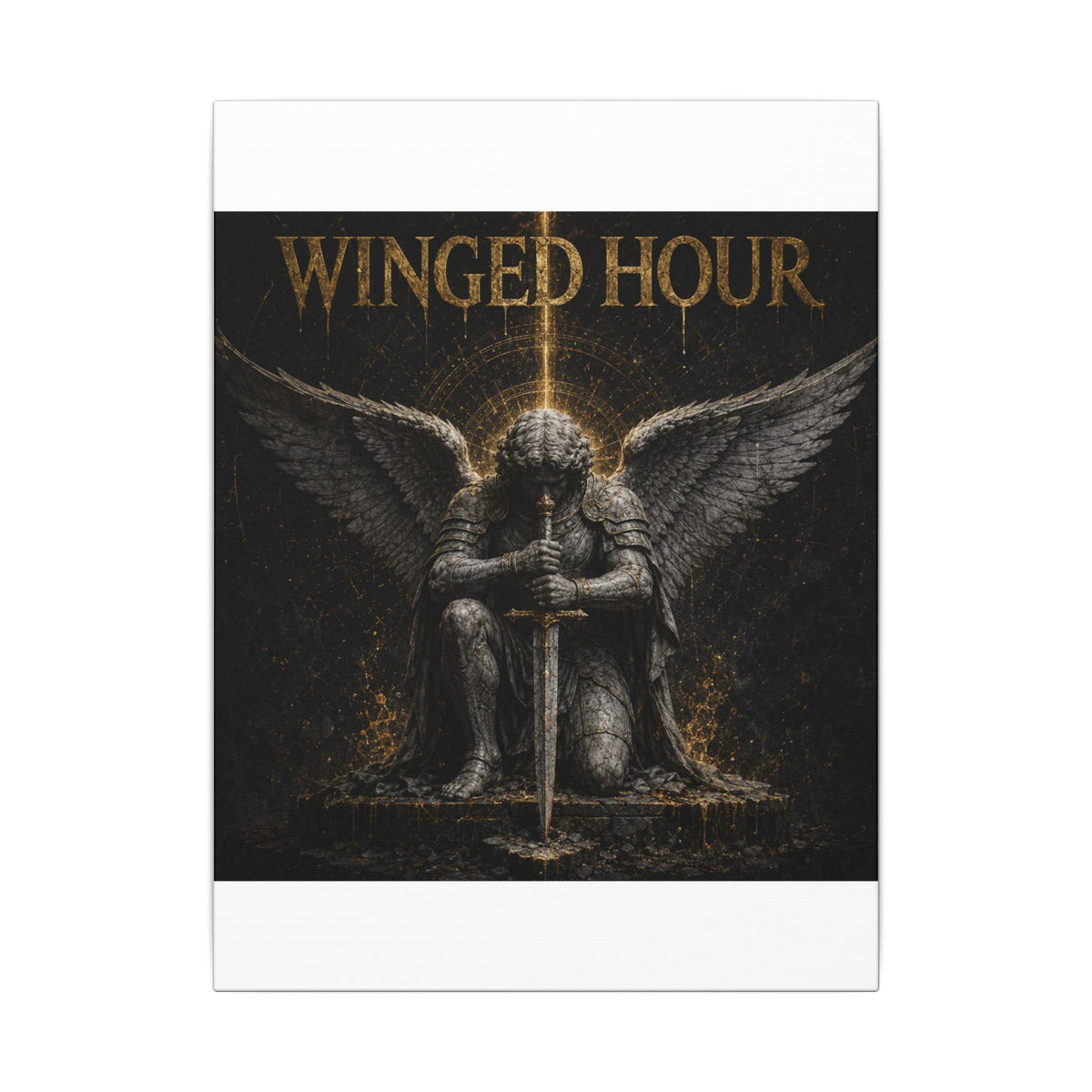 Winged Hour - Canvas Print