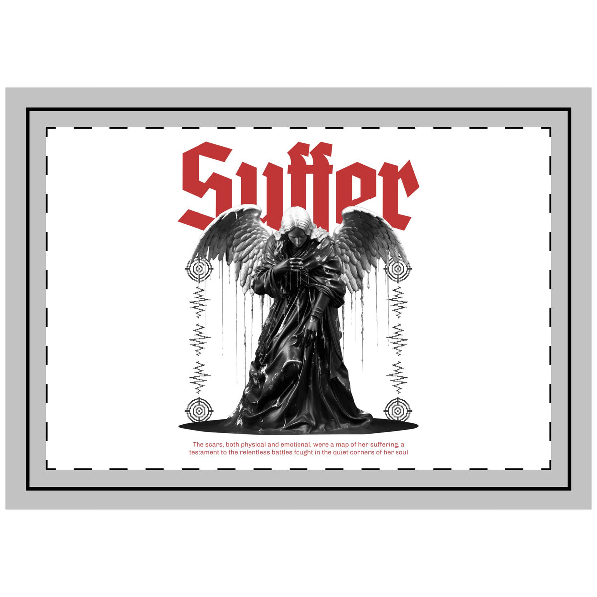 Suffer - Throw Pillow