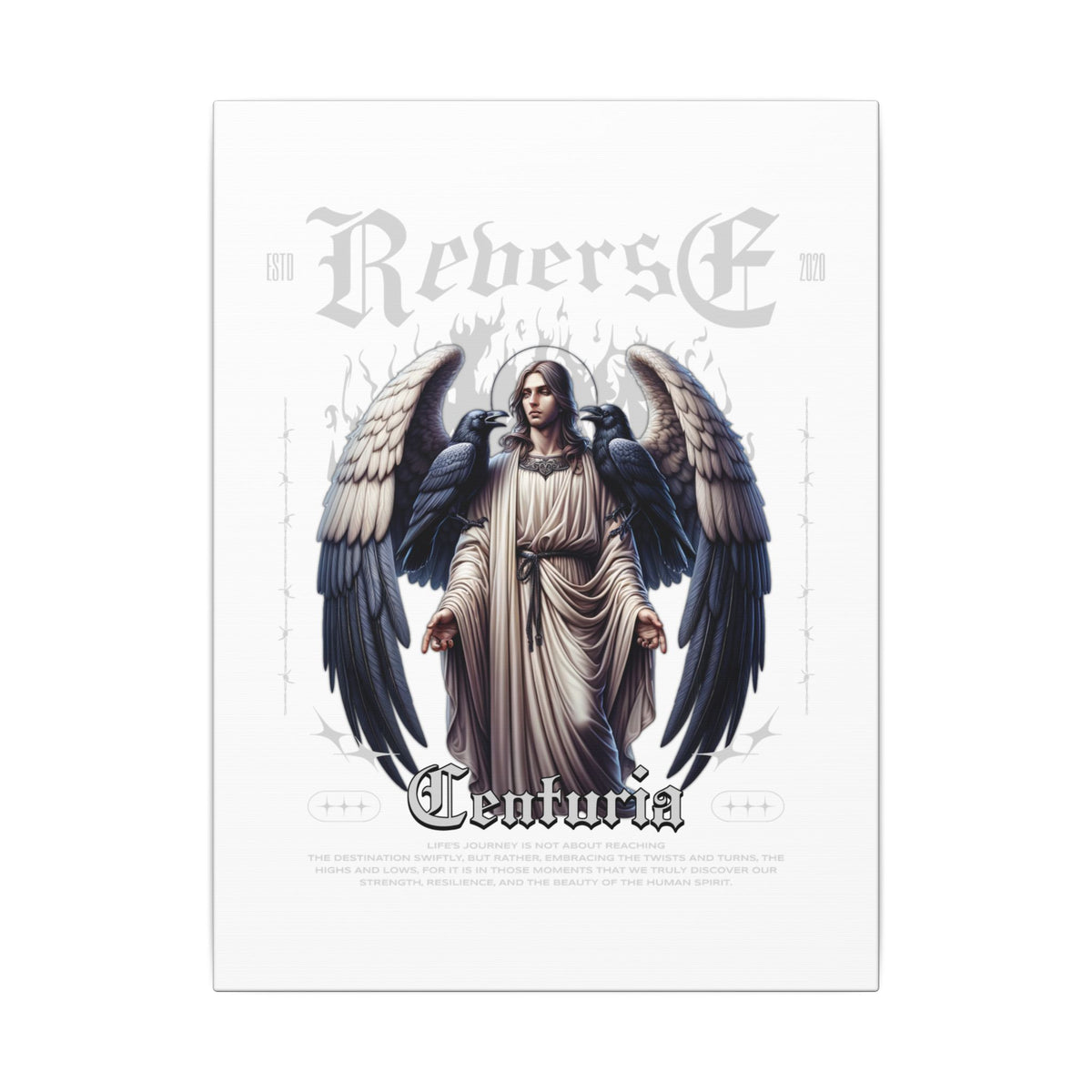 Reverse - Canvas Print