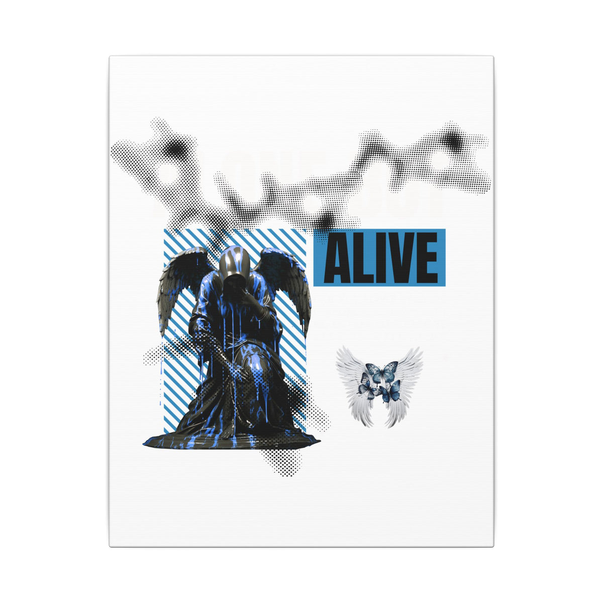 Alone But Alive - Canvas Print