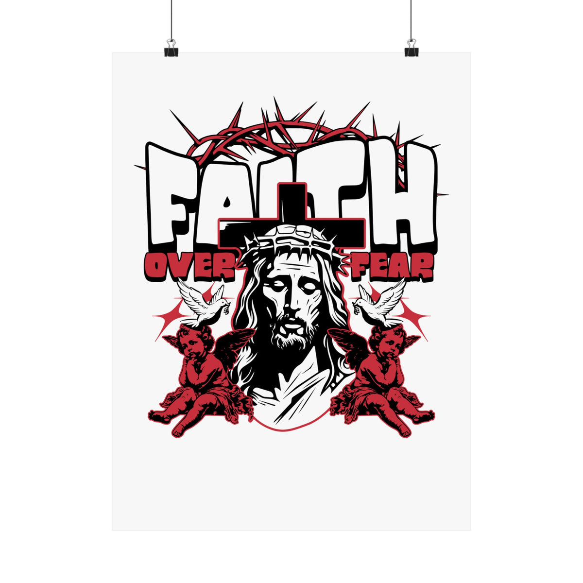 Faith Over Fear - Poster