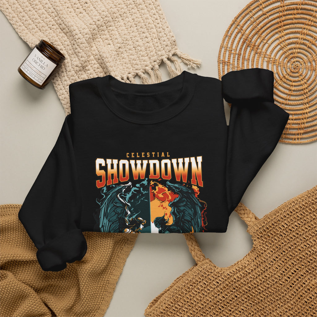 Celestial Showdown - Crewneck Sweatshirt