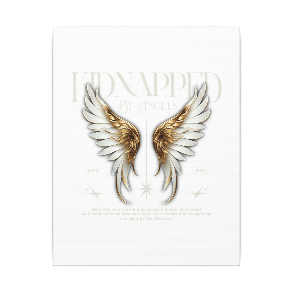 Kidnapped by Angels - Canvas Print