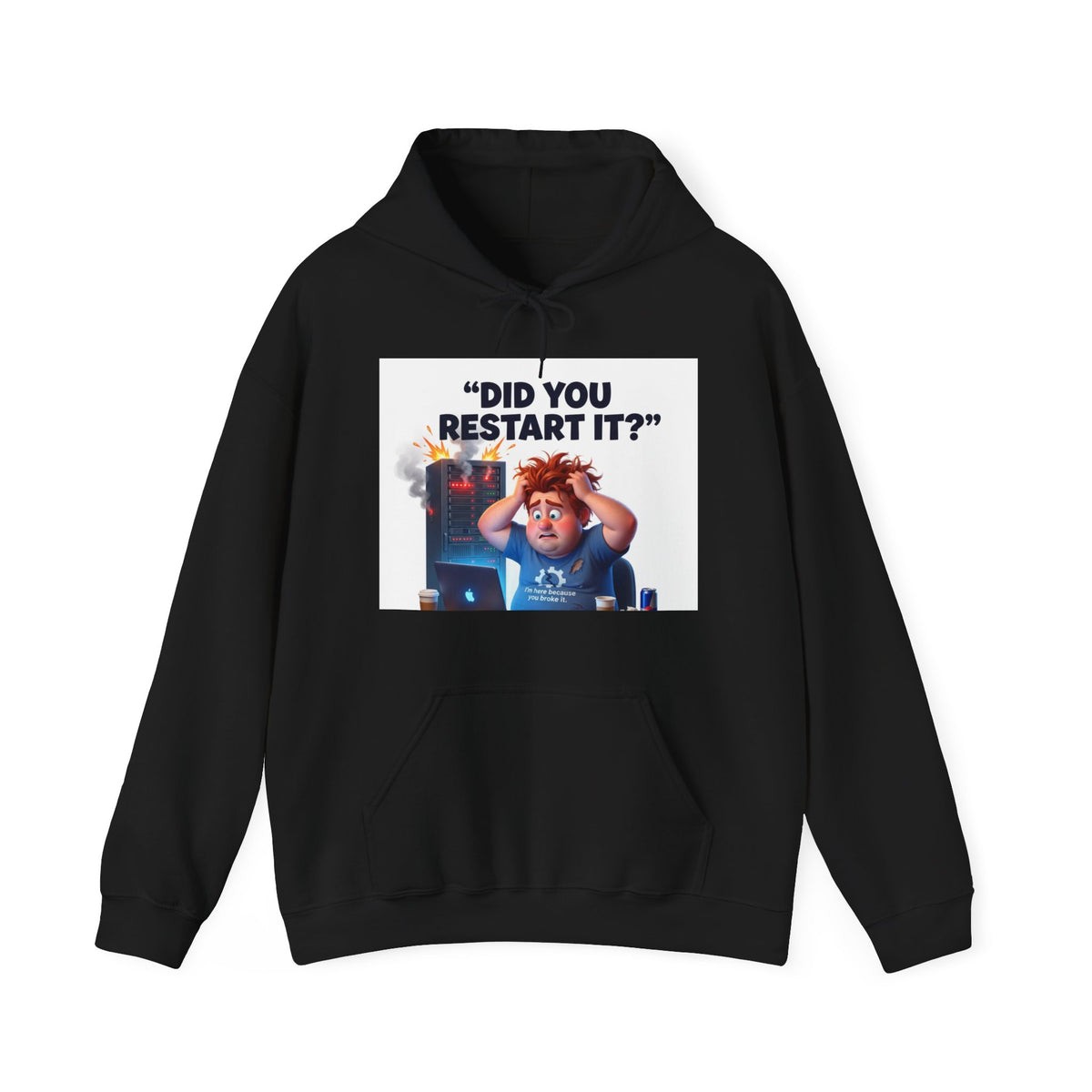 Did You Restart It? - Hoodie (PixelPunch)