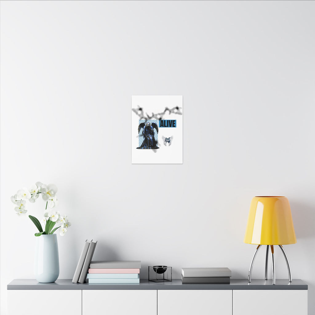 Alone But Alive - Canvas Print