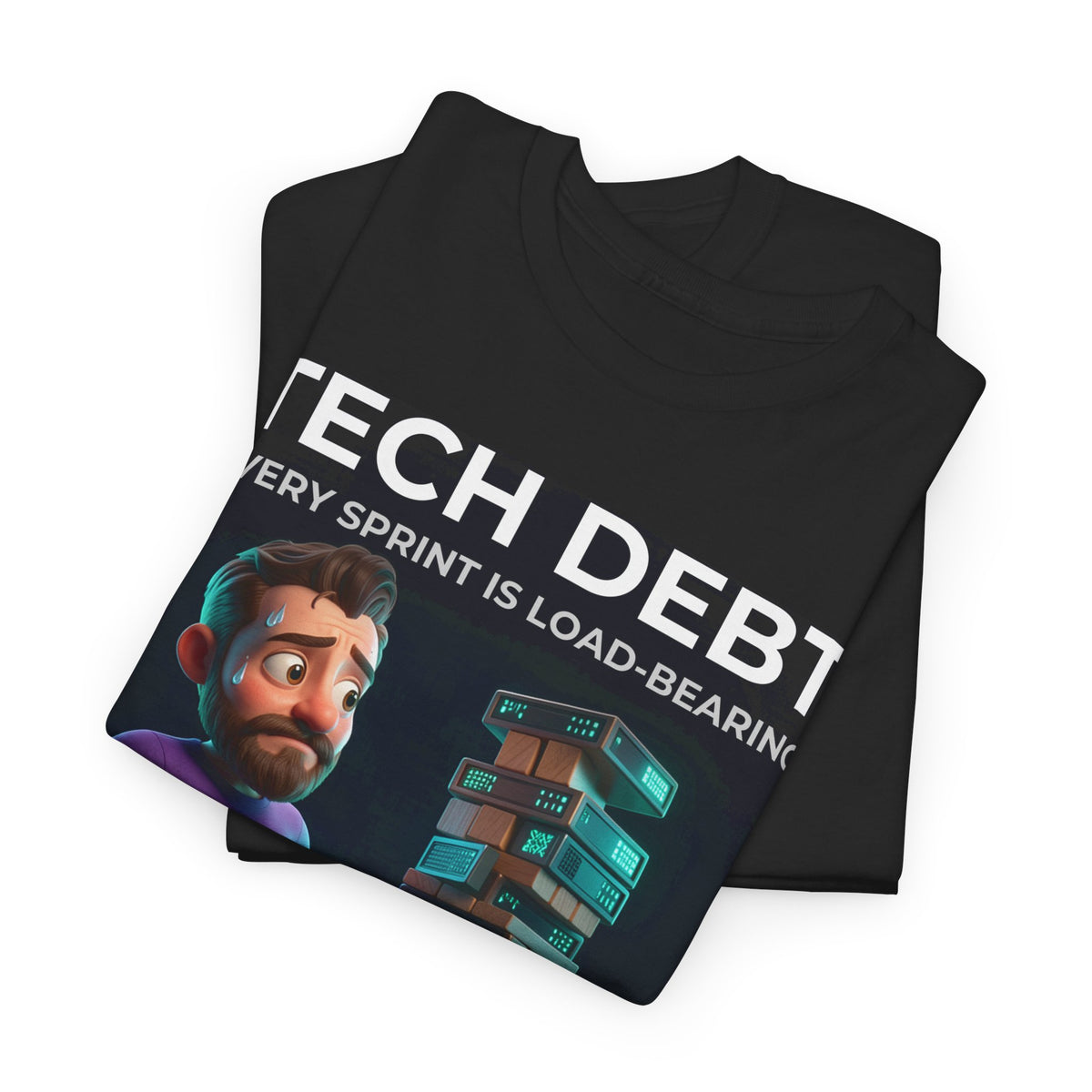 Tech Debt Jenga - Shirt (PixelPunch)