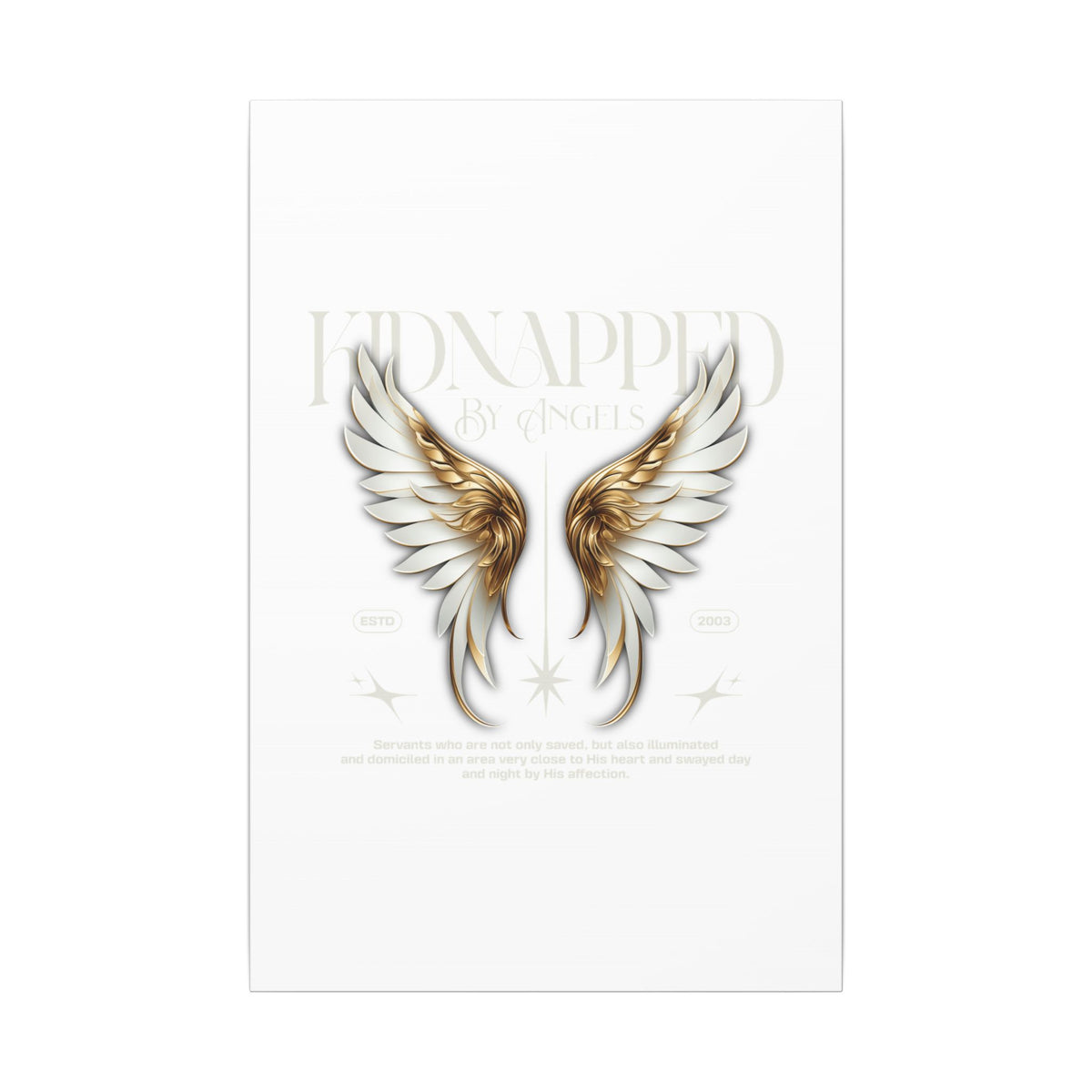 Kidnapped by Angels - Canvas Print