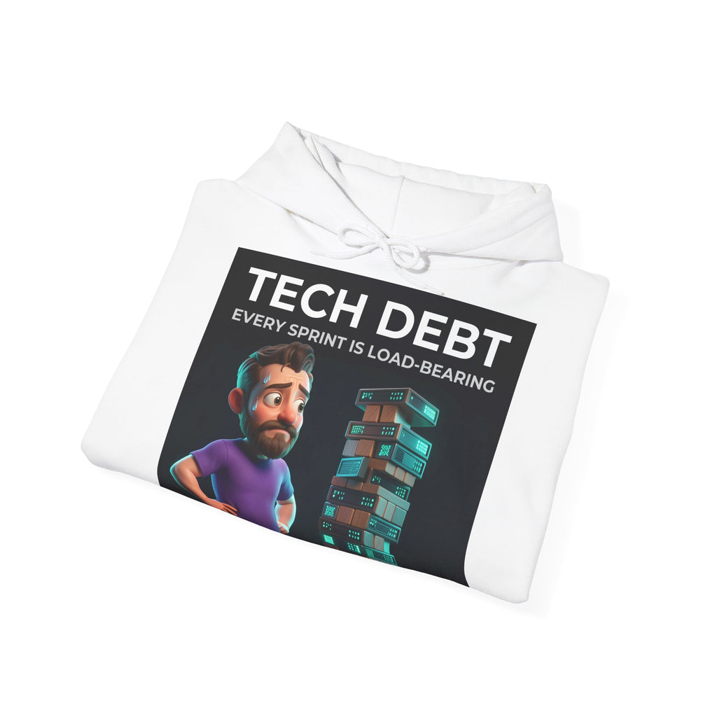 Tech Debt Jenga - Hoodie (PixelPunch)