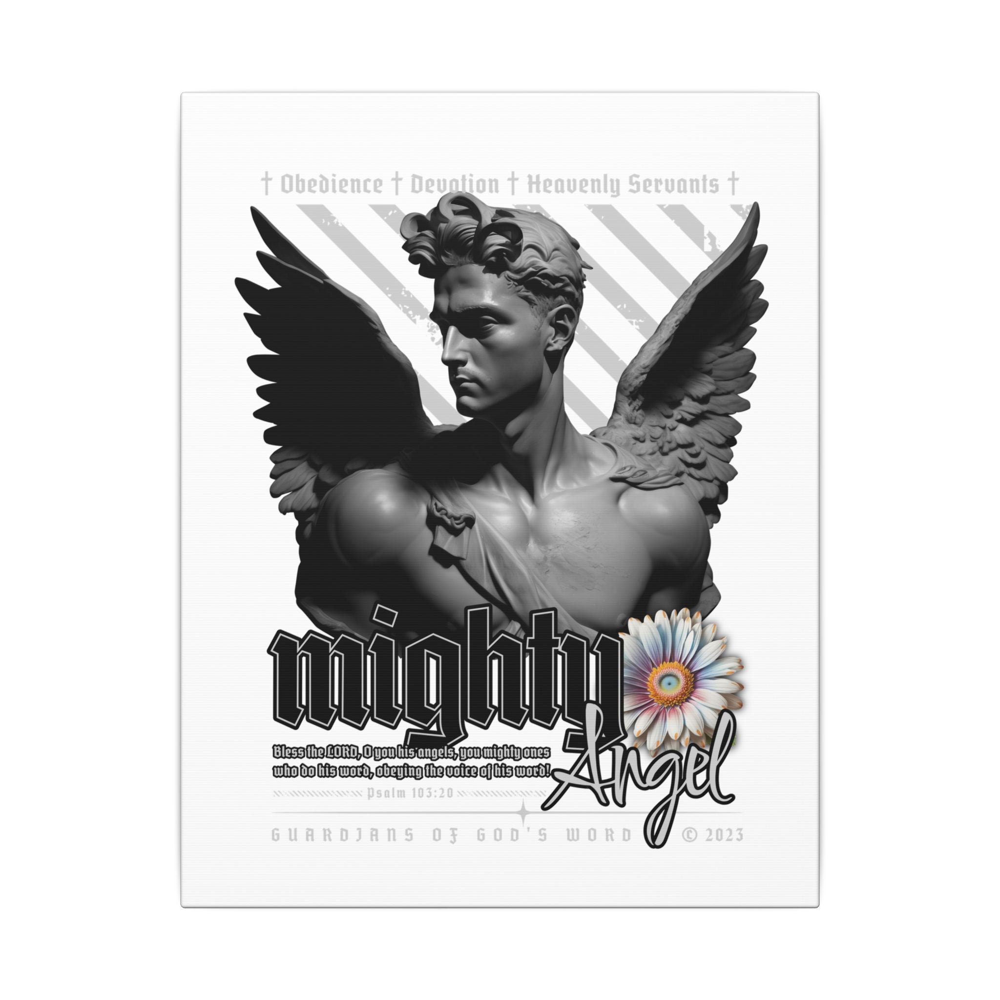 Mighty Angel - Canvas Print